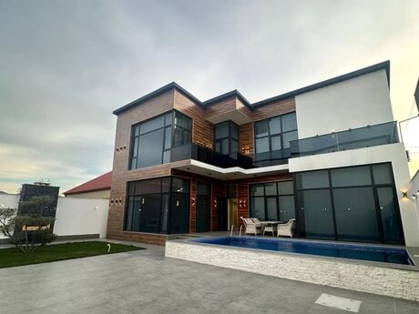 5 otaqlı həyət evi/bağ evi - Mərdəkan q. - 350 m²