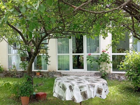 2 otaqlı həyət evi/bağ evi - Qax - 60 m²