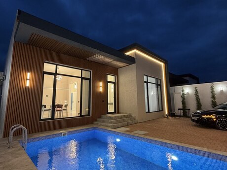 4 otaqlı həyət evi/bağ evi - Mərdəkan q. - 200 m²