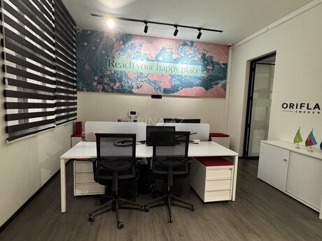 4-комн. офис - м. Сахил - 225 м²