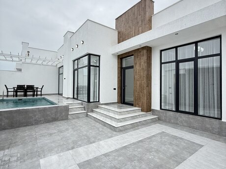 4 otaqlı həyət evi/bağ evi - Mərdəkan q. - 150 m²