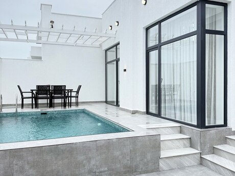 4 otaqlı həyət evi/bağ evi - Mərdəkan q. - 150 m²