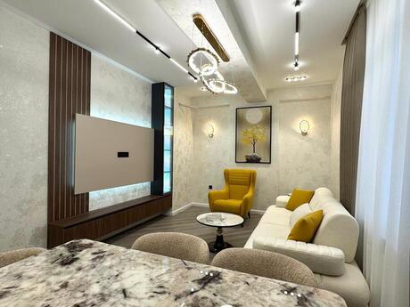 3 otaqlı yeni tikili - Həzi Aslanov m. - 91 m²