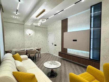 3 otaqlı yeni tikili - Həzi Aslanov m. - 91 m²