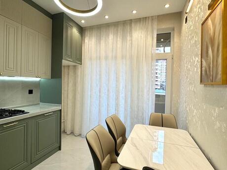 3 otaqlı yeni tikili - Həzi Aslanov m. - 91 m²
