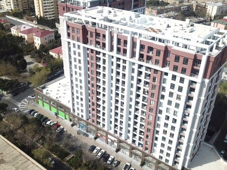 1 otaqlı yeni tikili - Nəriman Nərimanov m. - 35 m²