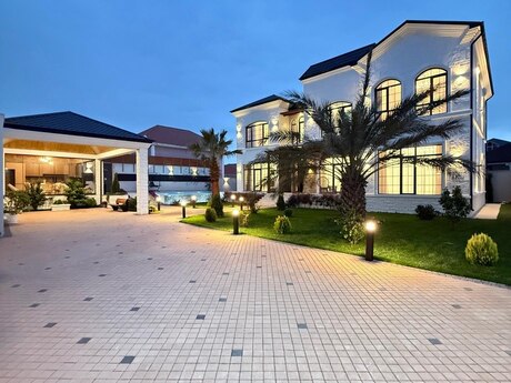6 otaqlı həyət evi/bağ evi - Mərdəkan q. - 400 m²