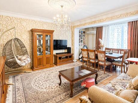 4 otaqlı köhnə tikili - Bakıxanov q. - 114 m²
