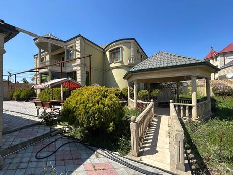 6 otaqlı həyət evi/bağ evi - Masazır q. - 400 m²