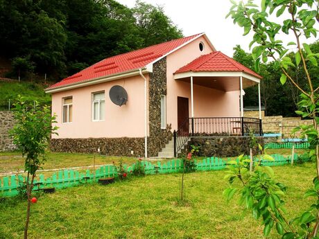 3 otaqlı həyət evi/bağ evi - Qax - 60 m²