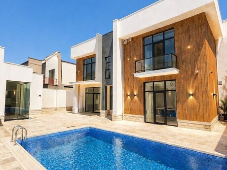 5 otaqlı həyət evi/bağ evi - Mərdəkan q. - 400 m²