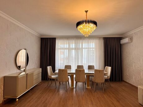 4 otaqlı yeni tikili - Şah İsmayıl Xətai m. - 190 m²