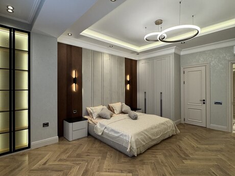4-комн. новостройка - м. Элмляр Академиясы - 185 м²