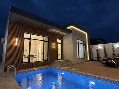 4 otaqlı həyət evi/bağ evi - Mərdəkan q. - 200 m²