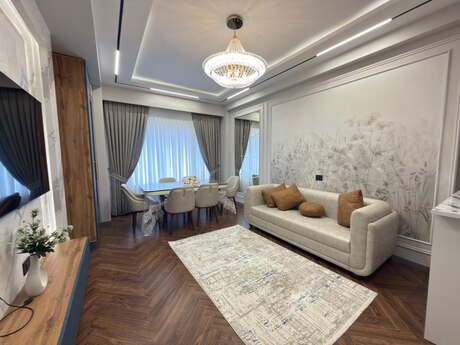 3 otaqlı yeni tikili - Ağ şəhər q. - 103 m²
