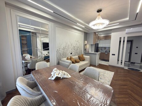 3 otaqlı yeni tikili - Ağ şəhər q. - 103 m²