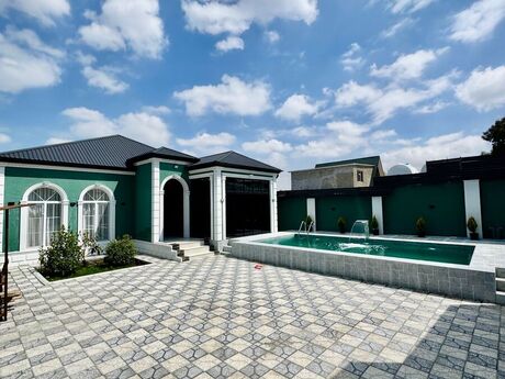 4 otaqlı həyət evi/bağ evi - Novxanı q. - 150 m²