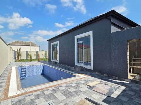 3 otaqlı həyət evi/bağ evi - Novxanı q. - 125 m²