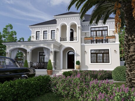 6 otaqlı həyət evi/bağ evi - Sea Breeze q. - 260 m²