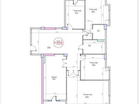 4-room apartment, 212 m², Kristal Towers: 731 400 ₼ 3