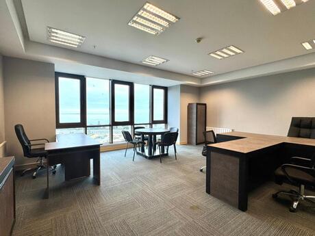 3 otaqlı ofis - Şah İsmayıl Xətai m. - 101 m²