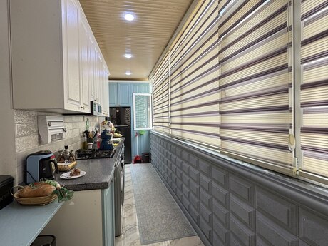 3 otaqlı yeni tikili - 8-ci mikrorayon q. - 92 m²