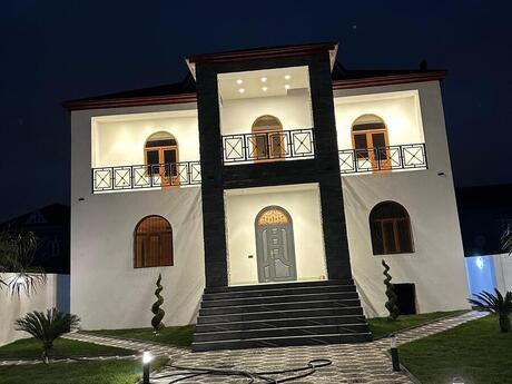 6 otaqlı həyət evi/bağ evi - Saray q. - 300 m²