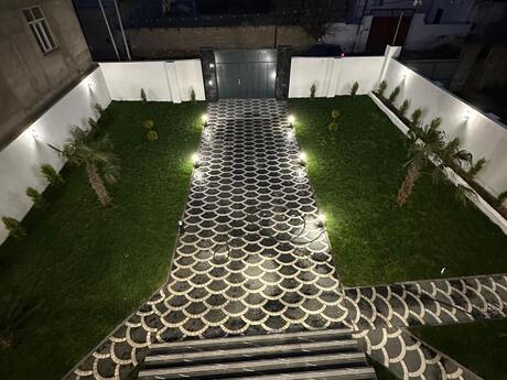 6 otaqlı həyət evi/bağ evi - Saray q. - 300 m²