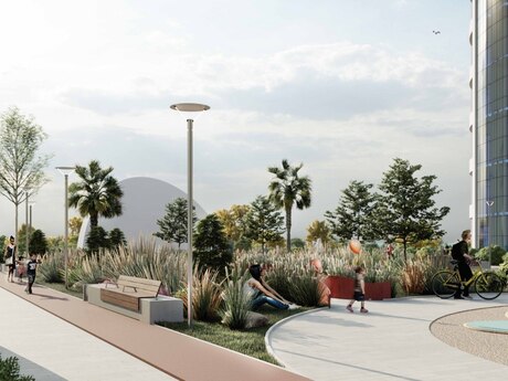 4 otaqlı yeni tikili - Həzi Aslanov m. - 200 m²