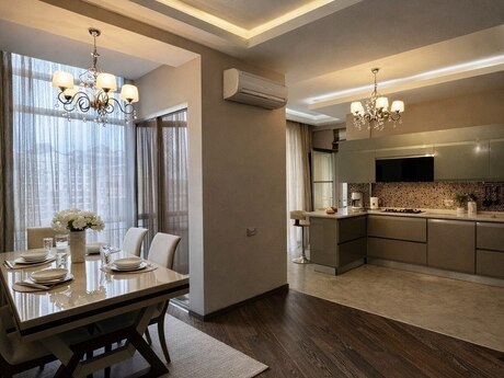 4 otaqlı yeni tikili - Nəriman Nərimanov m. - 150 m²