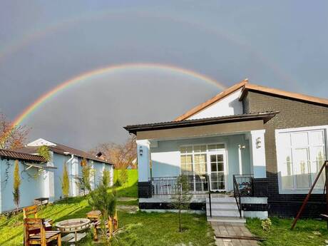 3 otaqlı həyət evi/bağ evi - Qəbələ - 150 m²
