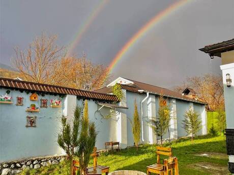 3 otaqlı həyət evi/bağ evi - Qəbələ - 150 m²