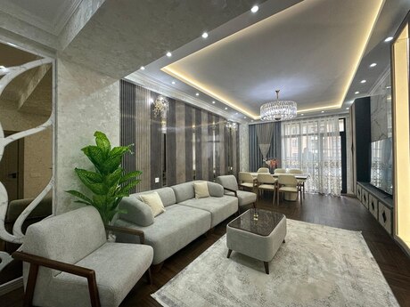 3 otaqlı yeni tikili - Qara Qarayev m. - 130 m²