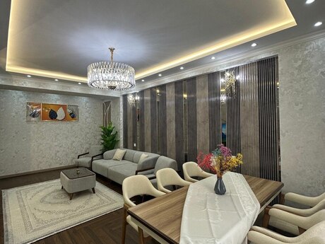 3 otaqlı yeni tikili - Qara Qarayev m. - 130 m²
