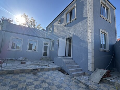 4 otaqlı həyət evi/bağ evi - Lökbatan q. - 160 m²