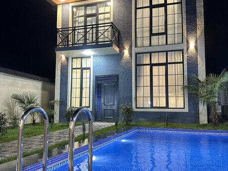 3 otaqlı həyət evi/bağ evi - Qəbələ - 150 m²