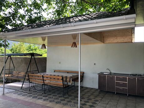 3 otaqlı həyət evi/bağ evi - Qəbələ - 90 m²