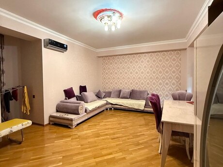 2 otaqlı yeni tikili - Şah İsmayıl Xətai m. - 100 m²