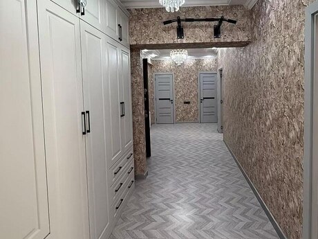 3 otaqlı yeni tikili - Həzi Aslanov m. - 110 m²
