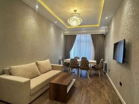 2 otaqlı yeni tikili - Nizami m. - 80 m²