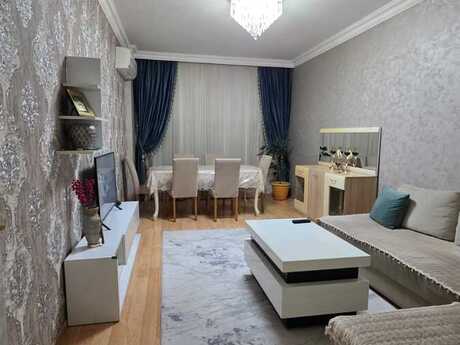 3 otaqlı yeni tikili - Bakıxanov q. - 83 m²