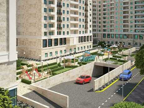 1 otaqlı yeni tikili - Nəriman Nərimanov m. - 84.6 m²