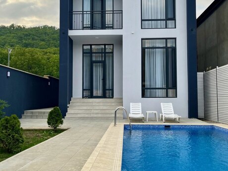 4 otaqlı həyət evi/bağ evi - Quba - 130 m²