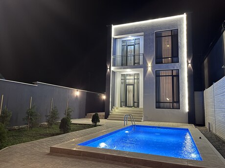 4 otaqlı həyət evi/bağ evi - Quba - 130 m²
