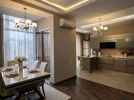 4 otaqlı yeni tikili - Nəriman Nərimanov m. - 150 m²