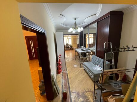 3 otaqlı köhnə tikili - Nəriman Nərimanov m. - 90 m²