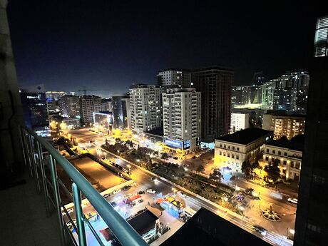 2 otaqlı yeni tikili - Şah İsmayıl Xətai m. - 95 m²