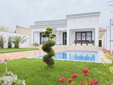 4 otaqlı həyət evi/bağ evi - Mərdəkan q. - 180 m²