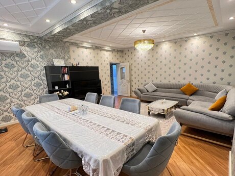 3 otaqlı yeni tikili - Memar Əcəmi m. - 117 m²