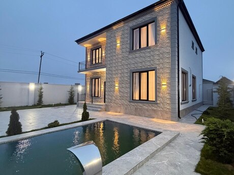 6 otaqlı həyət evi/bağ evi - Mərdəkan q. - 290 m²